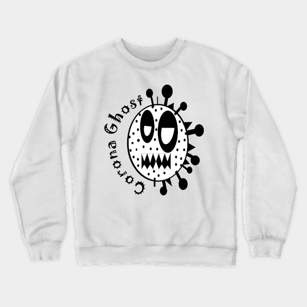 Corona Ghost Crewneck Sweatshirt by RAK20